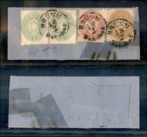 EUROPA - AUSTRIA - 1863 - 26 Kreuzer Su Frammento Di Lettera Spedita Da Brunn Il 18.2 -cert Diena (23+29+31) - Sonstige & Ohne Zuordnung
