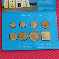 Aruba Set 5 10 25 50 Cents 1 2.1/2  5 Florin 1998 Netherland Antilles - Aruba