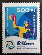 Hungary 2020. Sport - LEN Water Polo European Cup Budapest Stamp, MNH (**) - Waterpolo