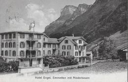 EMMETTEN → Hotel Engel Mit Niederbauen Anno 1917 - Emmetten