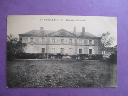 CPA 37 GENILLE RASSAY VILLA CHATEAU - Genillé