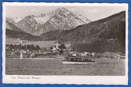 Deutschland; Bad Wiessee; Panorama Mit Schiff - Bad Wiessee