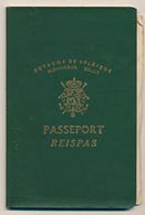 BELGIQUE - PASSEPORT 1952 - Non Classés