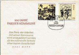 DDR / GDR - Mi-Nr. 1656 + 1657 FDC (T804)- - 1971-1980