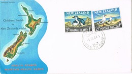 35388. Carta OTAKI (New Zealand) 1964. HEALTH FAUNA, Korora / Karapunga - Storia Postale