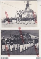 Au Plus Rapide Marine Nationale Croiseur Colbert Musique De L'Escadre Canon Armement Beau Format - Krieg, Militär