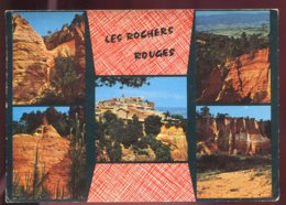CPM 66 Souvenir De ROUSSILLON Les Rochers Rouges - Roussillon