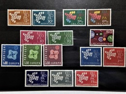 Iceland, 12 X Unused Stamps Series, "Europa Cept", 1961 - Collections, Lots & Series