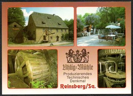 D2614 - TOP Reinsberg Mühle Wassermühle - Bild Und Heimat Reichenbach - Qualitätskarte - Reinsberg (Sachsen)