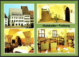 D2618 - TOP Freiberg Ratskeller Gaststätte Innenansicht- Bild Und Heimat Reichenbach - Qualitätskarte - Freiberg (Sachsen)