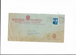 1955 Autriche  REISEBURO HUMMER AUSTRIATOURING SALZBURG - Maschinenstempel (EMA)