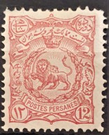 PERSIA 1898 - MLH - Sc# 111 - 12c - Iran