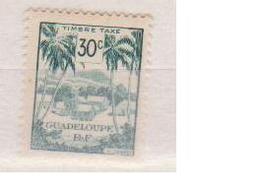 GUADELOUPE        N°  YVERT  :    TAXE 42  NEUF SANS GOMME    ( SG  1/40 ) - Timbres-taxe