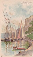 (74) Environs D' EVIAN . Le Port à MEILLERIE  (328 H.) Illust. Louis TAUZIN - Evian-les-Bains