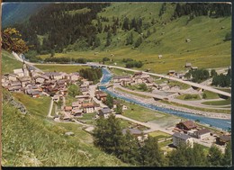 °°° 16690 - SVIZZERA - GR - SPLUGEN MIT UMFAHRUNGSSTRASSE - 1972 With Stamps °°° - Splügen