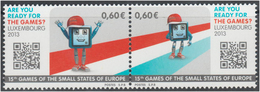 Luxemburgo 2013  Yvert Tellier Nº  1911/12 ** Deporte:15 Juegos Olimp.Pequeños - Unused Stamps