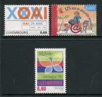 Luxemburgo 2015  Yvert Tellier Nº  1975/77 ** Aniversarios (3v) - Unused Stamps