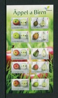 Luxemburgo 2015  Yvert Tellier Nº  1979/88 ** Fruta (10v) Adh. - Unused Stamps