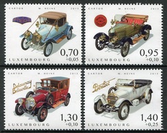 Luxemburgo 2015  Yvert Tellier Nº  2013/16 ** Coches Antiguos (4v) - Unused Stamps