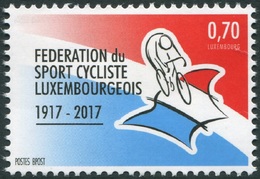 Luxemburgo 2017  Yvert Tellier Nº  2076 ** 100 Aniv. De La Federación Del Depor - Ungebraucht