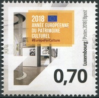 Luxemburgo 2018  Yvert Tellier Nº  2105 ** Año Europeo Del Patrimonio Cultural - Nuovi