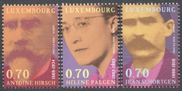 Luxemburgo 2018  Yvert Tellier Nº  2111/13 ** Personalidades 2018 (3v) - Unused Stamps