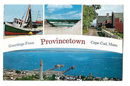 ETATS-UNIS---PROVINCETOWN--greetings From---cape Cod, Mass--voir 2 Scans - Cape Cod