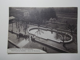 Carte Postale - NEUVILLE SUR SAONE (69) - Pensionnat ND De Bellegarde - Cours De Récréation (3867) - Neuville Sur Saone