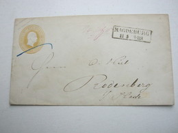 MAGDEBURG , Stempel Auf  Ganzsache - Postal  Stationery