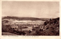 PROVENCHERES  -  Vue Générale De Boulay  -  N° 16620 - Provencheres Sur Fave