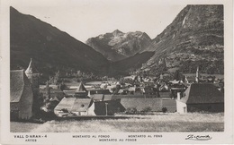 CPA AK Val Vall Valle D' Aran Montarto Al Au Fondo Fons Fonds A Vielha Viella Lleida Lerida Pirineus Cataluña Espana - Lérida