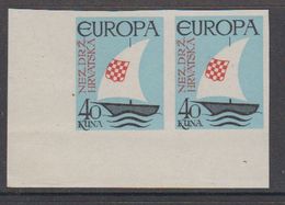 Europa Cept 1966 Croatia "Exile" 1v  (pair)   Imperforated  ** Mnh (45853) - 1966