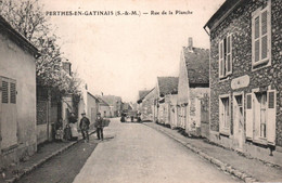 77 / PERTHES EN GATINAIS / RUE DE LA PLANCHE/ TRES JOLIE CARTE - Perthes