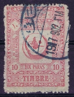 Ottoman Stamps With European Cancel IPEK PEC KOSOVO - Oblitérés