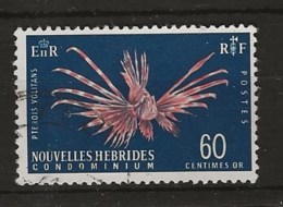 New Hebrides, 1963, SG F120, Used (French Inscription) - Gebraucht