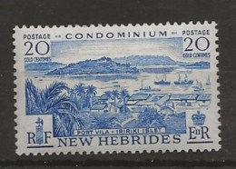 New Hebrides, 1957, SG  87, Mint Hinged - Unused Stamps