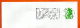 41 VENDOME 1983 Lettre Entiere N° CD 730 - Mechanical Postmarks (Advertisement)