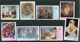 ALBANIA 1967 Art Used.  Michel 1201-08 - Albanië