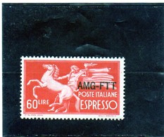 CG2 - 1952 Trieste - Democratica - Posta Espresso