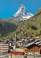 Zermatt - Bahn - Gare - Train ( 10 X 15 Cm) - Zermatt