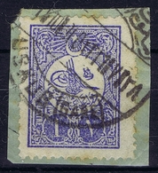 Ottoman Stamps With European CanceL  USKUB GARE  SKOPJE NORTH MACEDONIA Signiert /signed/ Signé - Oblitérés