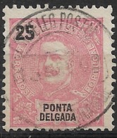 Ponta Delgada – 1898 King Carlos 25 Réis - Ponta Delgada