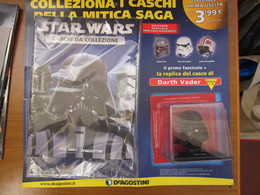 STAR WARS DARTH VADER HELMET 1:5  CASCHI COLLECTION DEAGOSTINI - First Release (1977-1985)