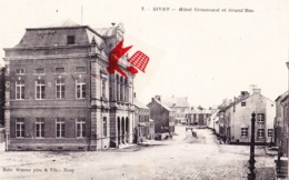 SIVRY - Hôtel Communal Et Grand'Rue - Circulée En 1911 - Sivry-Rance