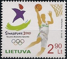 LITHUANIA - YOUTH OLYMPICS, SINGAPORE 2010 - MNH - Estate 2014 : Singapore (Giochi Olimpici Giovanili)