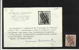 CEFALONIA E ITACA ITHACA 1941 SEGNATASSE TAXE TASSE TAX TAXES DUE 15 D MNH CERTIFICATO RARISSIMO - Cefalonia & Itaca