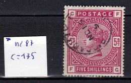 N°87 Superbe Sans Défaut, Liquidation De Collection - Used Stamps