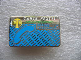 Pin's Carte Pastel Internationale De Chez France TELECOM - Postes