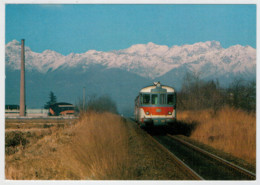 ITALIA    BIELLA-SANTHIA      TRAIN- ZUG- TREIN- TRENI- GARE- BAHNHOF- STATION- STAZIONI    (NUOVA) - Trenes