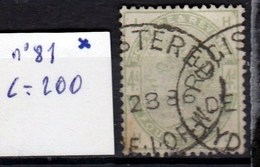 N° 81, SANS DEFAUT, Belle Oblitération - Used Stamps